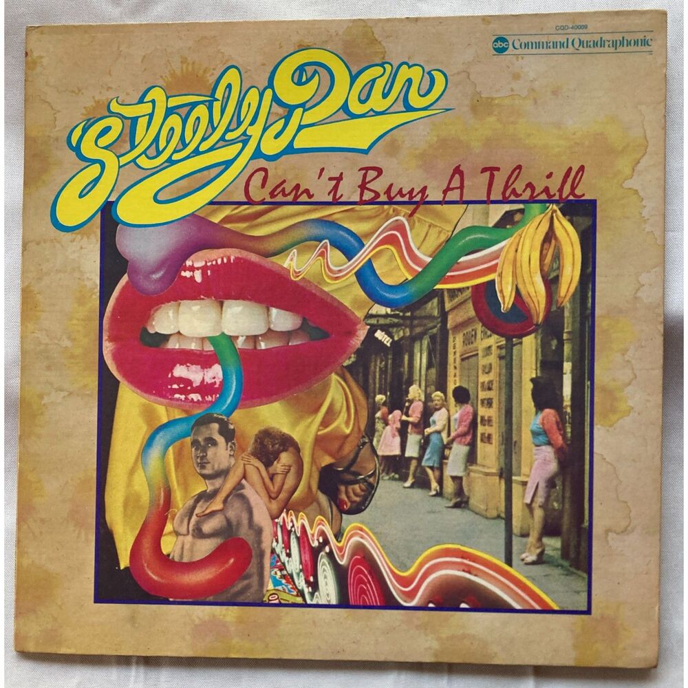 Can"t Buy A Thrill Steely Dan Vinyl 1975 ABC Records  Command Quadraphonic VG+
